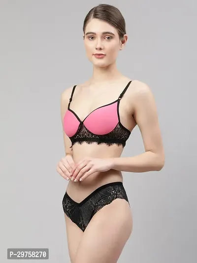 Stylish Net Lingerie Set For Women-thumb3