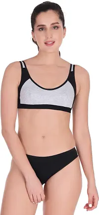 Stylish Cotton Bra and Panty Set for Women-thumb4