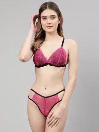 Classy Cotton Solid Lingerie Set For Women Pack of 2-thumb3