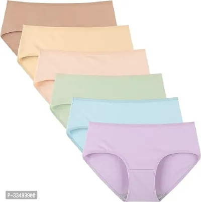 Women Cotton Panties Combo Pack Of 6-thumb0