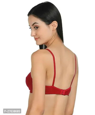 Stylish Multicoloured Cotton Solid Bras For Women-thumb4