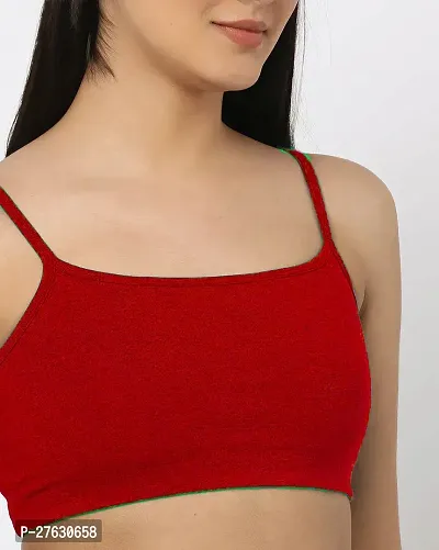 Stylish Multicoloured Cotton Solid Bras For Women-thumb2