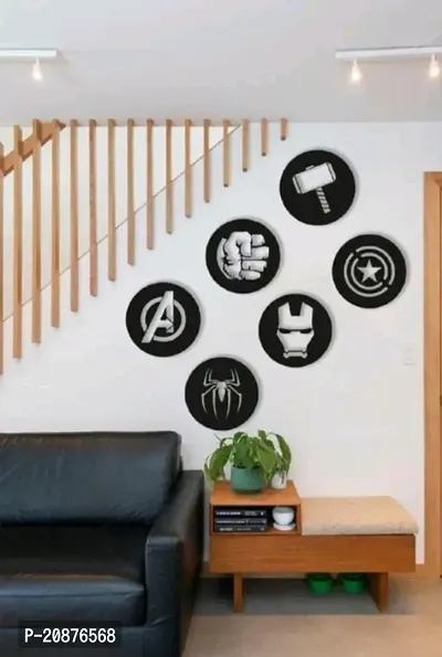 Black Plastic Wall Stickers For Home,Office