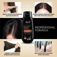 Iba Black Seed Therapy Shampoo  Conditioner Combo (230 ml + 125ml) l Kalonji Extract for Effective Hair Fall Controller, Dandruff and Itchy Scalp | No Sulfate No Paraben-thumb1