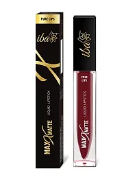 Iba Maxx Matte Liquid Lipstick, Mystique Maroon, 6 Ml l 100% Vegan  Cruelty-Free l Long Lasting l Highly Pigmented-thumb2
