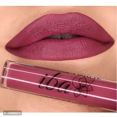 Iba Maxx Matte Liquid Lipstick Shade - Sugar N Spice, 2.6ml | Transfer proof | Velvet Matte Finish | Highly Pigmented and Long Lasting | Full Coverage | Non-Drying| 100% Vegan  Cruelty Free-thumb5