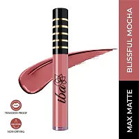 Iba Maxx Matte Liquid Lipstick Blissful Mocha, 2.6 Ml | Transfer Proof | Highly Pigmented | Non Drying | Vegan  Cruelty Free-thumb1