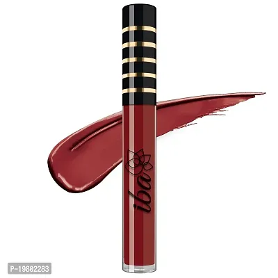 Iba Maxx Matte Liquid Lipstick Shade - Burgundy Blush, 2.6Ml | Transfer Proof | Velvet Matte Finish Creamy Lipstick | Highly Pigmented And Long Lasting | Non-Drying| 100% Vegan  Cruelty Free