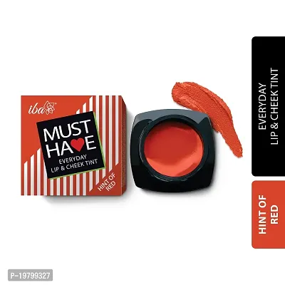 Iba Must Have Everyday Lip  Cheek Tint (Hint of Red) l Vegan  Cruelty-Free l 100% Natural