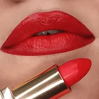 Iba Halal Care Lipstick Combo 5 - Festive Red Matte Long Stay, Red, 4 g (Pack of 3) l 100% Vegan  Natural l Highly Pigmented-thumb4