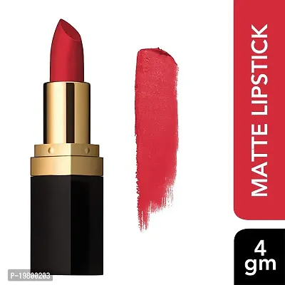 Iba Long Stay Matte Lipstick Shade M07 Red Velvet 4g | Intense Colour | Highly Pigmented and Long Lasting Matte Finish | Enriched with Vitamin E | Natural Vegan  Cruelty Free-thumb2