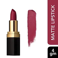 Iba Pure Lips Long Stay Matte Lipstick, M04 Wild Magenta, 4g l 100% Vegan  Natural l Highly Pigmentated l Long Lasting-thumb2