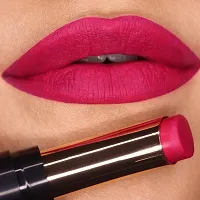 Iba Must Have Transfer Proof Ultra Matte Lipstick Shade 08 Party All Day 3.2g | Enriched with Vitamin E and Cocoa Butter | Highly Pigmented and Long Lasting Matte Finish | Waterproof | 100% Vegan-thumb1