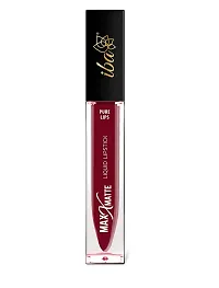 Iba Maxx Matte Liquid Lipstick, Mystique Maroon, 6 Ml l 100% Vegan  Cruelty-Free l Long Lasting l Highly Pigmented-thumb3