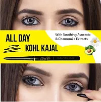 Iba All Day Kohl Kajal, Jet Black, 0.35g (Pack of 2) | For Eye Makeup l 24 Hr Long Stay | Smudge Proof  Waterproof Eye Makeup | Deep Matte Finish | Enriched with Avocado Extracts  Vitamin E | 100% Natural, Vegan  Cruelty Free-thumb4