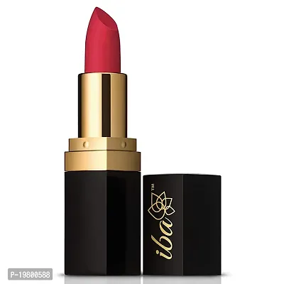 Iba Pure Lips Long Stay Matte Lipstick, M13 Pink Rose, 4g l 100% Vegan  Natural l Highly Pigmentated l Long Lasting-thumb0