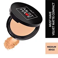 Iba Must Have Velvet Matte Compact - Medium Beige l High Coverage l Ultra Blendable l Weightless l SPF 15-thumb3