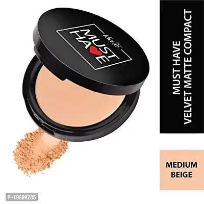 Iba Must Have Velvet Matte Compact - Medium Beige l High Coverage l Ultra Blendable l Weightless l SPF 15-thumb4