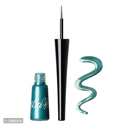 Iba Eye Talk Liquid Eyeliner - 03 Glamorous Green | 18 Hr Waterproof, No Fade  Smudge proof Eye Makeup | Quick Drying | Matte Finish | 100% Vegan  Cruelty Free-thumb0