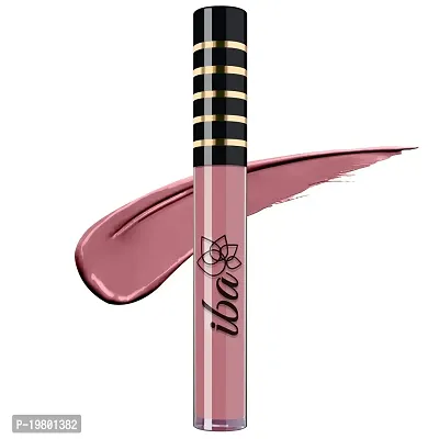 Iba Maxx Matte Liquid Lipstick Beautiful Mauve, 2.6 Ml | Transfer Proof | Highly Pigmented | Non Drying | Vegan  Cruelty Free