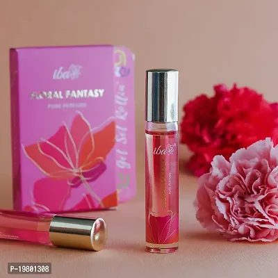 Iba Pure Perfume - Floral Fantasy, 10 ml l Alcohol Free, Long Lasting l Vegan  Cruelty Free-thumb4