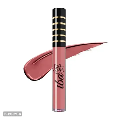 Iba Maxx Matte Liquid Lipstick Shade - Blissful Mocha, 2.6ml, Transferproof, Velvet Matte Finish Creamy Lipstick, Highly Pigmented  Long Lasting, Full Coverage, Non-Drying, 100% Vegan  Cruelty Free