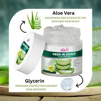 Iba Skin - N - Scalp Aloe Vera Gel for Face, Skin  Hair 100g | 100% Pure Aloe Vera Gel | For Hydrates, Moisturizes, Nourished and Glowing Skin, Healthy Scalp and Stronger Hair-thumb3