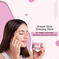 Iba Must Have Dream Glow Sleeping Mask l With 24K Gold Rose Water Hyaluronic Acid-thumb3