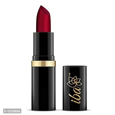 Iba Pure Lips Moisturizing Lipstick Shade A65 Ruby Touch, 4g | Intense Colour | Highly Pigmented and Creamy Long Lasting | Glossy Finish | Enriched with Vitamin E | 100% Natural, Vegan  Cruelty Free