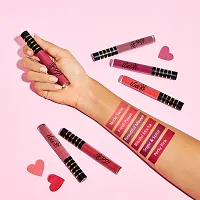 Iba Maxx Matte Liquid Lipstick Shade - Sugar N Spice, 2.6ml | Transfer proof | Velvet Matte Finish | Highly Pigmented and Long Lasting | Full Coverage | Non-Drying| 100% Vegan  Cruelty Free-thumb1