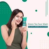 Iba Advanced Activs Crystal Clear Green Tea Face Wash l High Foam l For Oily Combination  Acne Prone Skin-thumb3