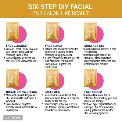 Iba Insta D-Tan Facial Kit (6 Steps Single Use) l For Tan Removal and Glow l 6 Steps Single Use Kit l Salone Like Results-thumb3