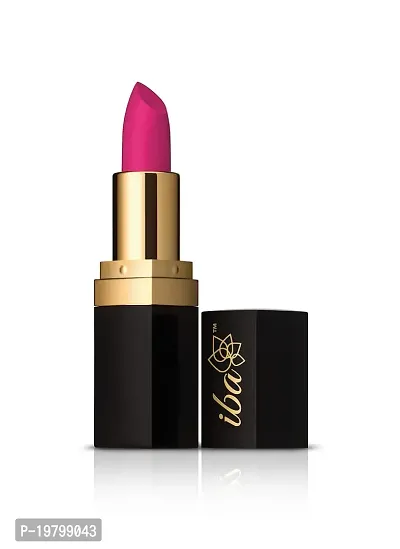 Iba Long Stay Matte Lipstick Shade M12 Pink Orchid, 4g | Intense Colour | Highly Pigmented and Long Lasting Matte Finish | Enriched with Vitamin E | 100% Natural, Vegan  Cruelty Free-thumb4