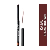 Iba Eye Talk Colour Kajal - 03 Dark Brown | 16 Hr Smudge Proof  Waterproof Eye Makeup | Bold Colour  Velvet finish | 100% Vegan  Cruelty Free-thumb1