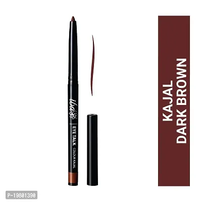 Iba Eye Talk Colour Kajal - 03 Dark Brown | 16 Hr Smudge Proof  Waterproof Eye Makeup | Bold Colour  Velvet finish | 100% Vegan  Cruelty Free-thumb2