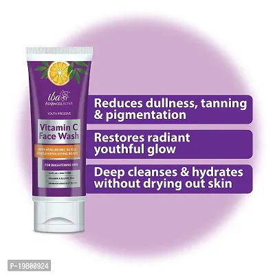 Iba Advanced Activs Youth Preserve Vitamin C Face Wash l No Parabens  Sulfates l High Foam l For Glowing Skin-thumb5