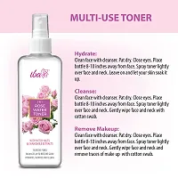 Iba 3-in-1 Rose Water Toner l With Chamomile  Witch Hazel Extracts l Restores Glow, Hydrates, Tightens Pores l 100% Natural Rose Fragrance l For All Skin Types-thumb4