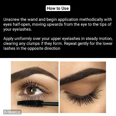 Iba Black N Bold 24 Hr Hd Mascara Black 8 ml l Waterproof Lengthening Curling Volumising-thumb2