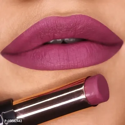 Iba Must Have Transfer Proof Ultra Matte Lipstick Shade 06 First Crush, 3.2g | Enriched with Vitamin E and Cocoa Butter | Highly Pigmented and Long Lasting Matte Finish | Waterproof | 100% Vegan-thumb2