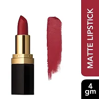 Iba Long Stay Matte Lipstick Shade M11 Ruby Blossom, 4g | Intense Colour | Highly Pigmented and Long Lasting Matte Finish | Enriched with Vitamin E | 100% Natural, Vegan  Cruelty Free-thumb1