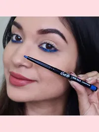 Iba Eye Talk Colour Kajal - 01 Intense Blue | 16 Hr Smudge Proof  Waterproof Eye Makeup | Bold Colour  Velvet finish | 100% Vegan  Cruelty Free-thumb1