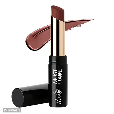 Iba Must Have Transfer Proof Ultra Matte Lipstick Shade 07 Pick Me Up, 3.2g | Enriched with Vitamin E and Cocoa Butter | Highly Pigmented and Long Lasting Matte Finish | Waterproof | 100% Vegan-thumb0