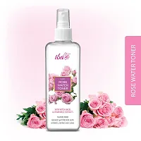 Iba 3-in-1 Rose Water Toner l With Chamomile  Witch Hazel Extracts l Restores Glow, Hydrates, Tightens Pores l 100% Natural Rose Fragrance l For All Skin Types-thumb3