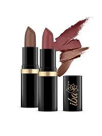 Iba Moisture Rich lipstick Combo ndash; Nude Brown l 100% Vegan  Natural l Highly Pigmented-thumb3