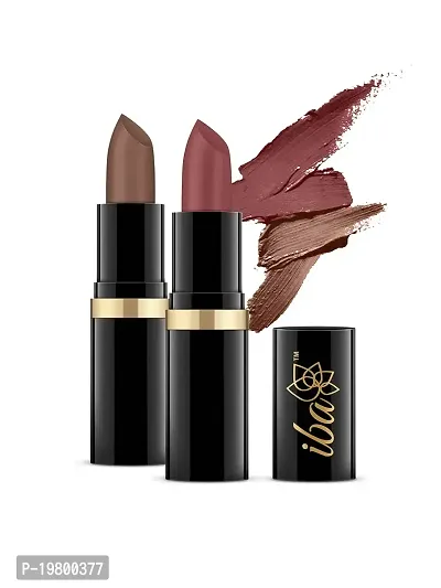 Iba Moisture Rich lipstick Combo ndash; Nude Brown l 100% Vegan  Natural l Highly Pigmented-thumb4