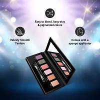 Iba Eye Talk Hd Eye Shadow, Party Vibes, 6 g l Velvety Smooth l Easy to blend l Long-stay high-intensity colors-thumb3