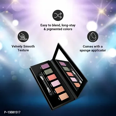 Iba Eye Talk Hd Eye Shadow, Party Vibes, 6 g l Velvety Smooth l Easy to blend l Long-stay high-intensity colors-thumb4