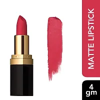 Iba Pure Lips Long Stay Matte Lipstick, M13 Pink Rose, 4g l 100% Vegan  Natural l Highly Pigmentated l Long Lasting-thumb3