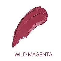 Iba Pure Lips Long Stay Matte Lipstick, M04 Wild Magenta, 4g l 100% Vegan  Natural l Highly Pigmentated l Long Lasting-thumb1