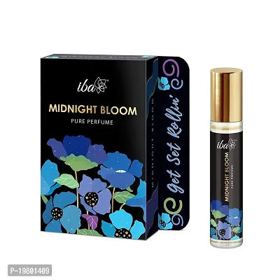 Iba Pure Perfume - Midnight Bloom, 10ml l Alcohol Free, Long Lasting l Vegan  Cruelty Free-thumb0